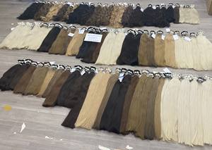 Vente en gros extension de cheveux ruban adhésif vierge double dessiné extensions de cheveux 100% cheveux humains remy grand stock prêt à expédier - Product Image 5