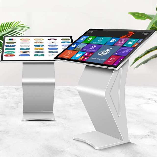 32 43 55 65 Inch Digital Touch Screen Panel Kiosk Monitor Interactive Kiosk Touch Screen Capacitive Infrared Touchscreen Display
