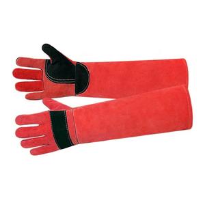 ถุงมือทำงานเชื่อมถุงมือหนังวัวคู่ - Product Image 5