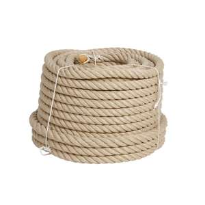 Cuerda de polipropileno trenzado de PP amarillo de 12mm de alta calidad Material de PET y PE disponible en bobina para embalaje económico - Product Image 1