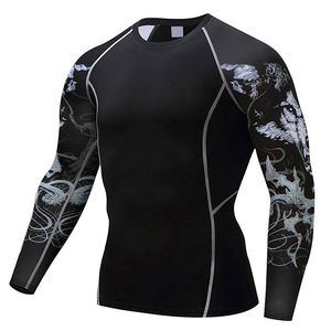 Trajes de Buceo de Manga Larga con Protección Solar UV para Hombre, Camisetas de Compresión de Secado Rápido para Adultos, con Logotipo Personalizado - Product Image 2