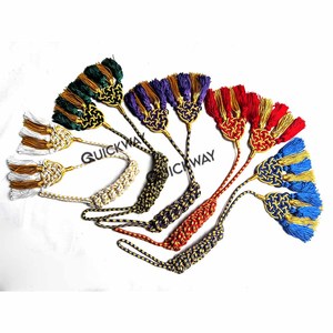 Color personalizado y borlas sacerdote clero borla cordón hecho a medida decorativo con 3 borlas de cordón - Product Image 1