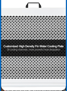 Solution de refroidissement cryptographique personnalisée système de refroidissement hydraulique refroidissement liquide Blockchain ailettes en aluminium radiateur dissipateur thermique - Product Image 3