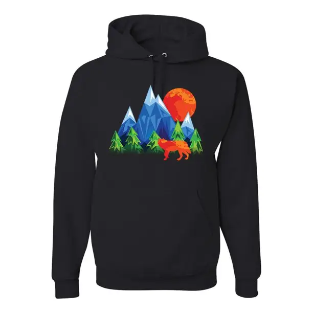 custom high quality logo pullover hoddies plus size hoodies sweatshirts embroidery hoodie for men Long Sleeve Hooded Printing