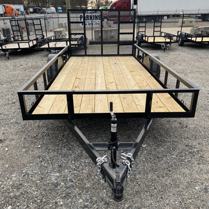 Landscape Utility <b>Trailer</b> 5 x 10 Landscape Utility <b>Trailer</b> Gate Best For Small Farms and Warehouse Used - Product Image 2