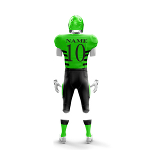 Custom Team Player Name American <b>Football</b> Uniform for Youth - Product Image 3