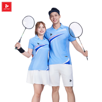 Polo unisexe de haute qualité, tendance et respirant, pour hommes, femmes et adultes, idéal pour le pickleball, le tennis et le badminton, séchage rapide et léger.