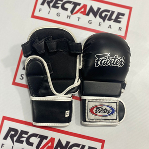 Gants de MMA de qualité supérieure, gants de MMA en cuir de qualité professionnelle, gants de grappling Fairtex fabriqués sur mesure - Product Image 6