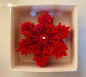 Bougie en cire de paraffine et de soja de Noël, décoration d'intérieur, design moderne, Père Noël et sapin de Noël, ornement de table, fait à la main pour les bars - Product Image 5