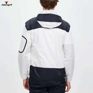 Solid Color New Design Lightweight Windbreaker Sport Coat Waterproof Rain Windbreaker <b>Jacket</b> For Sale - Product Image 2