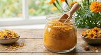 Herbes séchées de souci naturelles de qualité supérieure, approvisionnement en vrac, complément alimentaire sain, poudre d'extrait de fleur de souci 100% pure