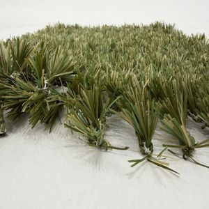 Césped Artificial Híbrido Directo de Fábrica con Base Tejida de PET, Drenaje Rápido, Césped <span class=keywords><strong>Sintético</strong></span> para Campo de Fútbol - Product Image 3