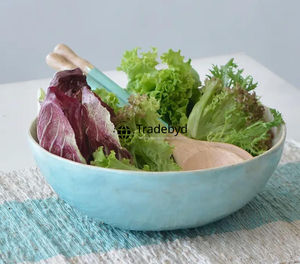 Tazón de resina para casa estilo Boho chic diseño rústico artesanal perfecto para estética natural de Tradebyd - Product Image 1