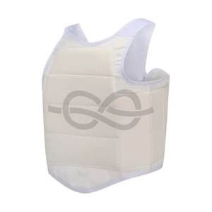 Protecteur de poitrine de karaté en cuir haute performance pour hommes équipement de protection de boxe extrême pour l'entraînement et la compétition d'arts martiaux - Product Image 1