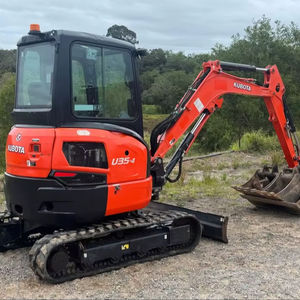 Excavadora Hidráulica Compacta Mini Kubota U35-4 de 3.5 Toneladas 2025 con Giro Cero de Cola, Excavadora de Orugas, Equipo de Construcción en Venta - Product Image 1