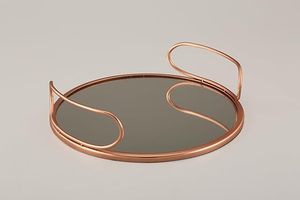 Authentique plateau en cuivre pur personnalisé ensemble traditionnel Thali Antique moderne pour arrangement de bougies très basse côte AALIYAN IMPEX - Product Image 4