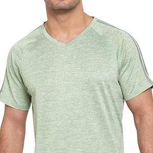 Camisetas de gran tamaño con lavado ácido para hombre con diseño de hombro caído Ligero 100% algodón Fleece 220g - Product Image 5