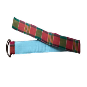 Customizable Style Free Sample USA <b>Wide</b> Outdoor Tactical Cotton <b>Belt</b> for Men Propper Madras Fabric <b>Belt</b> - Product Image 2