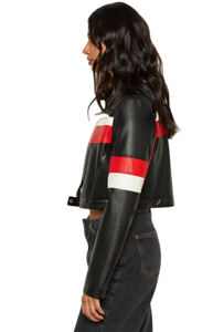 Chaqueta Bomber Corta de Motociclista para Invierno al por Mayor para Hombre y Mujer, Manga Larga con Cierre de Cremallera, Ropa Urbana para Motociclistas - Product Image 6