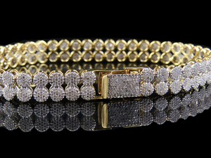 Best Personalized Moissanite Diamond Tennis <b>Bracelet</b> In S925 <b>Sterling</b> <b>Silver</b> with Classic Dazzling <b>Charm</b> Jewelry for Women Gift - Product Image 3