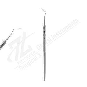 Dental William Probe Explorer Herramienta de examen dental de acero inoxidable manual de un solo extremo - Product Image 1