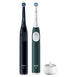 Cepillo de dientes eléctrico IO SERIES 2 Duo Pack (Recargable) Negro noche y Verde bosque 62418 - Product Image 1