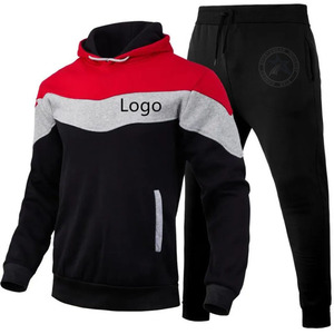 Chándales Casuales de Corte Regular para Hombre, Logotipo Personalizado, Poliéster/Algodón, Bolsillos Laterales, Chándal de Invierno - Product Image 6