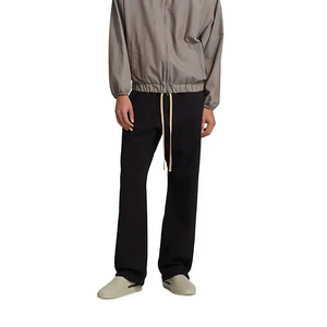 Pantalones de chándal acampanados de gran tamaño OEM al por mayor, pantalones de chándal de ajuste relajado de algodón con logotipo personalizado, pantalones acampanados al por mayor de alta calidad - Product Image 1