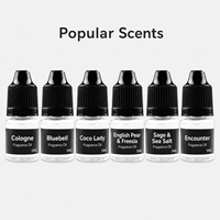 Diffuseur d'huiles essentielles pour voiture 5ml, type liquide en plastique, avec parfum végétal et Cologne pour parfum de voiture