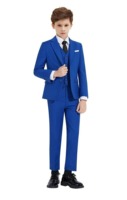 Setelan Jas Pria Buatan Tangan, Lipit, Slim Fit, Formal, untuk Pesta Ulang Tahun, Bahan Worsted, Warna Dapat Disesuaikan, Bernapas