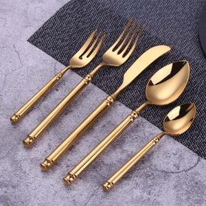 Juego de cubiertos de metal de primera calidad con acabado brillante para restaurante y uso doméstico de proveedor indio para exportación a granel - Product Image 1