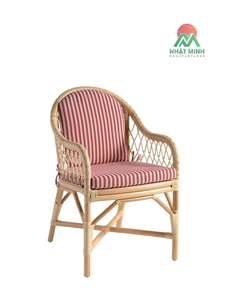Natural Wood Rattan Wicker Furniture Rattan Leisure <b>Chairs</b> <b>Chairs</b> for <b>Restaurant</b> and Event Use - Product Image 1