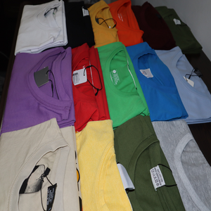 OEM Latest Solid drop shoulder short sleeve Cotton Polyester Loose Fit Custom T shirt oversized t-shirt custom t-shirt - Product Image 5