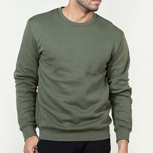 Sweat-shirt personnalisé en molleton de coton lourd 100% pour hommes pour l'hiver Sweat-shirt en molleton de coton mélangé pour hommes à col rond - Product Image 5