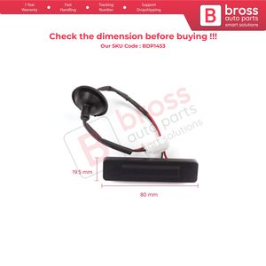 BDP1453 bouton de déverrouillage de porte de hayon arrière Accent de couvercle pour 2011-2017 MK4 Verna i30 Rio MK3 Pride Ceed Picanto Seat - Product Image 2