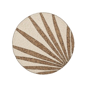 Manteles individuales bordados con cuentas de semillas coloridas para comedor festivo manteles individuales bordados con cuentas con estilo étnico indio artesanal - Product Image 3