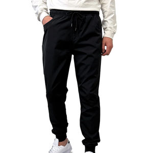 Pantalon de survêtement en molleton de coton 100% pour hommes Pantalon de jogging décontracté respirant Offre Spéciale avec poches hautes Pantalon pour hommes délavé personnalisable - Product Image 3
