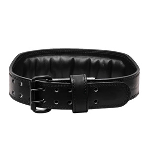 Cinturones de levantamiento de pesas de cuero de vaca personalizables de la mejor calidad, fuertes, duraderos, entrenamientos de levantamiento pesado, seguridad de Fitness Original - Product Image 3