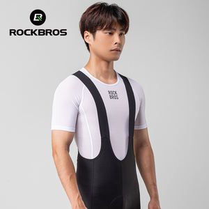 ROCKBROS-Chemise légère à manches courtes pour <span class=keywords><strong>homme</strong></span>, avec base de mèche, séchage rapide, débardeur de vélo d'été - Product Image 4