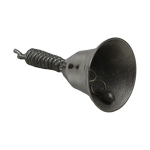 Campana de mano de plata decorativa de hierro de diseño personalizado, fiestas de boda, Celebración del Día de Navidad, venta de fábrica moderna ecológica - Product Image 3