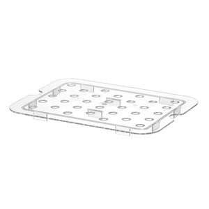 Escurridor Gastronorm Pro Line GN 1/2 Transparente 265x206mm - Product Image 1