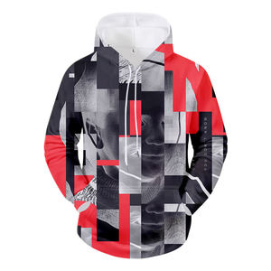 Sweat-shirts à sublimation vierges de haute qualité 100 % polyester, ensemble de sweats personnalisés pour hommes, vêtements de sport unisexes - Product Image 6