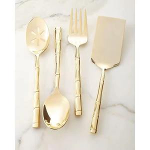 Les ensembles de couverts en acier inoxydable de haute qualité sont conçus pour résister aux repas quotidiens et aux célébrations spéciales avec la même grâce. - Product Image 4