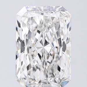 1ct Radiant Cut Lab Grown HPHT White F Color Diamond VS2 Pureté certifiée IGI pour l'application de bijoux - Product Image 3