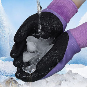 Gants de travail de jardinage en cuir thermique pour hommes de haute qualité, chauds, résistants au froid, anti-chimiques, antistatiques, durables - Product Image 2