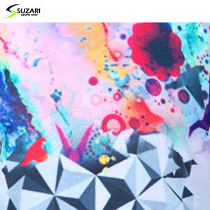 เสื้อยืดผู้ชายออกแบบเองพิมพ์ซับลิเมชันเสื้อยืดผ้าฝ้ายโพลีเอสเตอร์รูปแบบใหม่ - Product Image 6