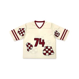 Maillots de football personnalisés-Quick Dry Mesh Boxy Fit, T-shirt américain vintage surdimensionné, Streetwear unisexe, fabriqué au Pakistan - Product Image 3