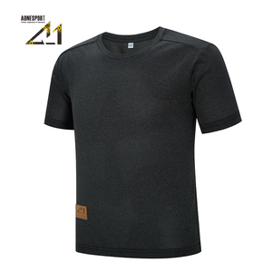 Camiseta Safari para Hombre, Bordada, Lisa, Holgada, Tejida, de Secado Rápido, Antiarrugas, Transpirable, para Senderismo y Viajes al Aire Libre - Product Image 1