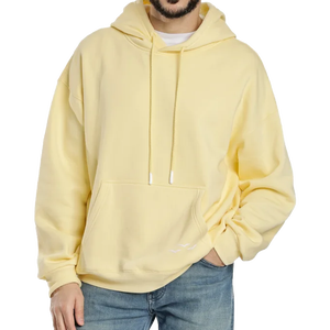 Sudadera con Capucha Estampada Personalizada, Lisa, de Felpa 100% Algodón, Teñida, para Hombre, Venta al por Mayor de Fábrica - Product Image 4