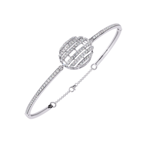 Bracelet en or 18 carats avec diamants de laboratoire - Élégant et éblouissant - Product Image 4